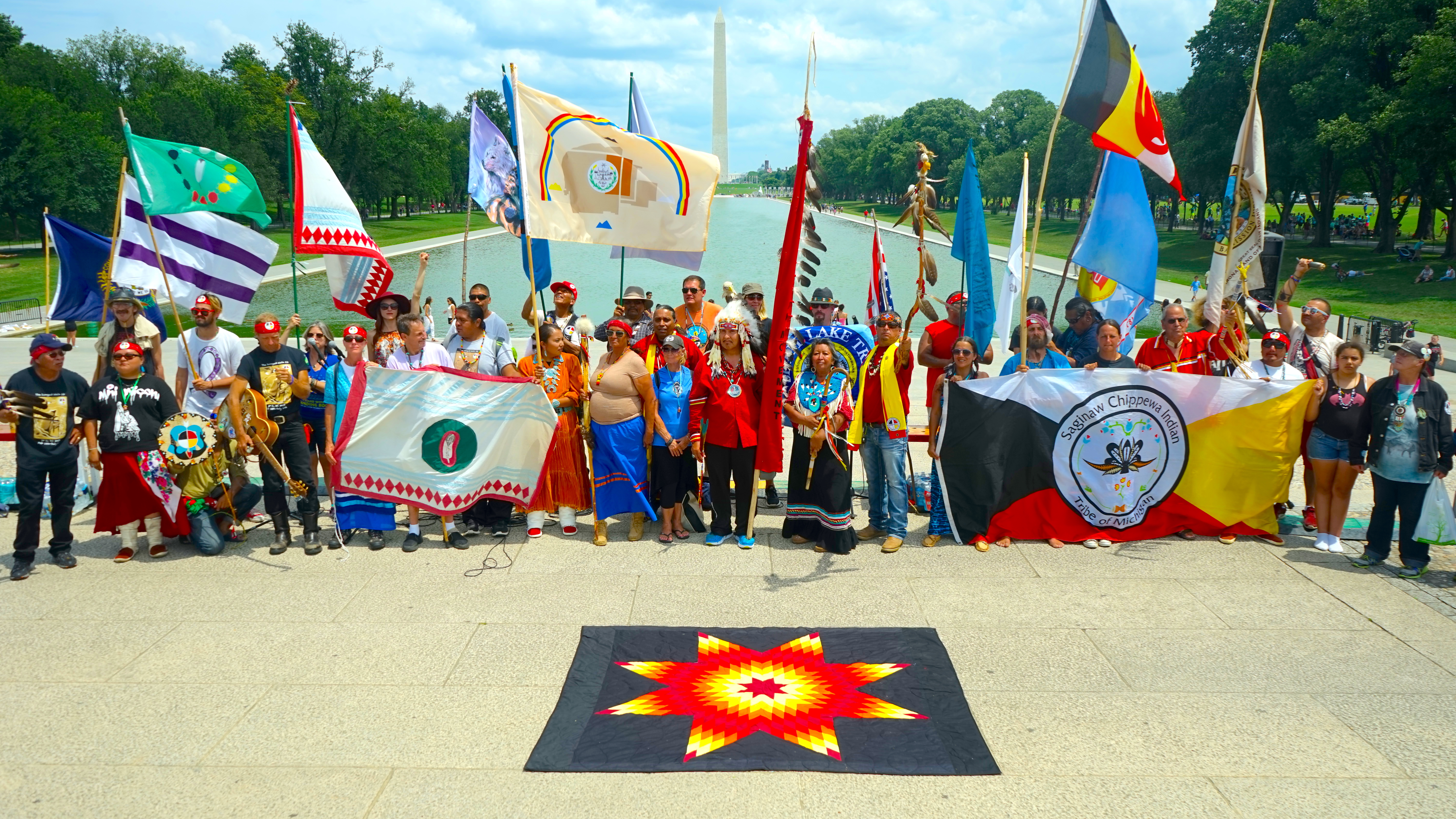 1 The Longest Walk Indigenous Movement Lincoln Memorial Washington DC